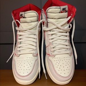 Jordan 1 sail/university red (phantom) Size 10.5.